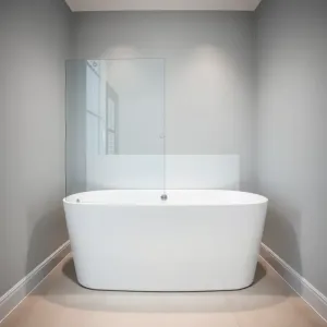 Wanna 120x70 z parawanem