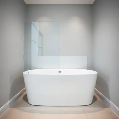 Wanna 120x70 z parawanem