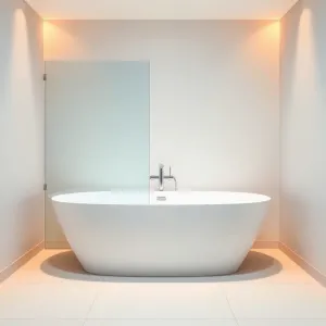 Wanna 140x70 z parawanem