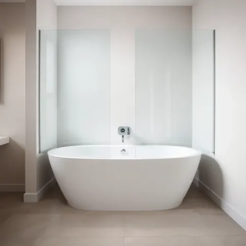 Wanna 140x80 z parawanem