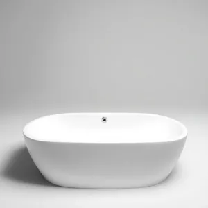 Wanna do zabudowy z otworami na baterię