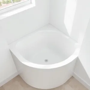 Wanna narożna z siedziskiem