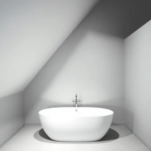 Wanna pod skosem wysokość