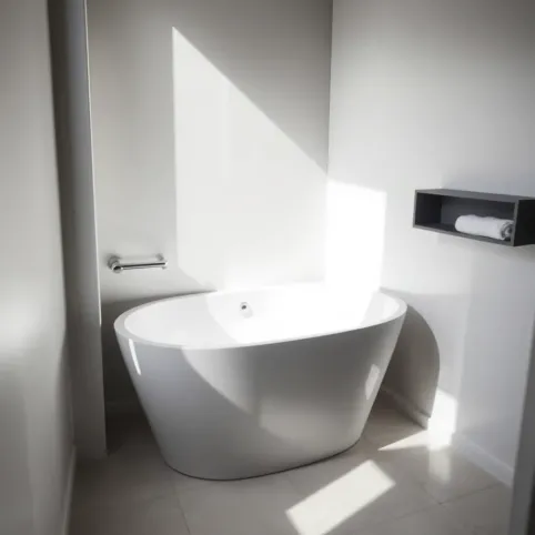 Wanna w małej łazience