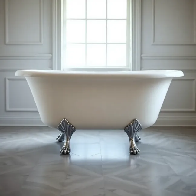 Wanna wolnostojąca na nóżkach