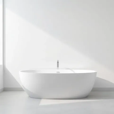 Wanna wolnostojąca przyścienna z konglomeratu