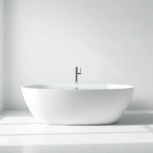 Wanna wolnostojąca z napełnianiem przez przelew