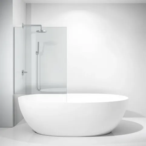 wanną wolnostojąca z prysznicem