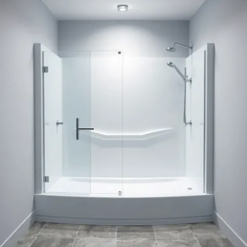 Wanna z drzwiami i prysznicem