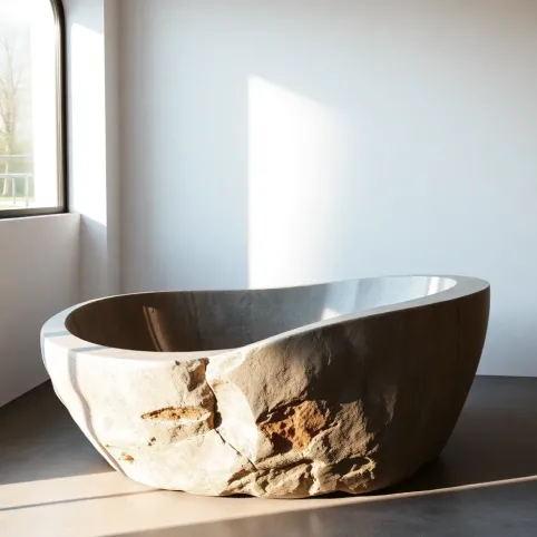 Wanna z kamienia rzecznego