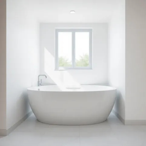 Wanna z konglomeratu narożna