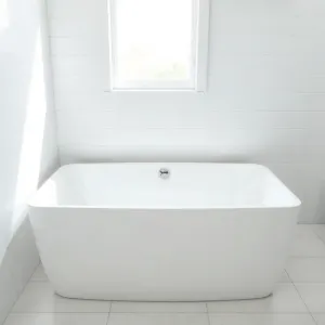 Wanna z odpływem na środku 140x70