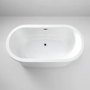 Wanna z odpływem na środku 150x70