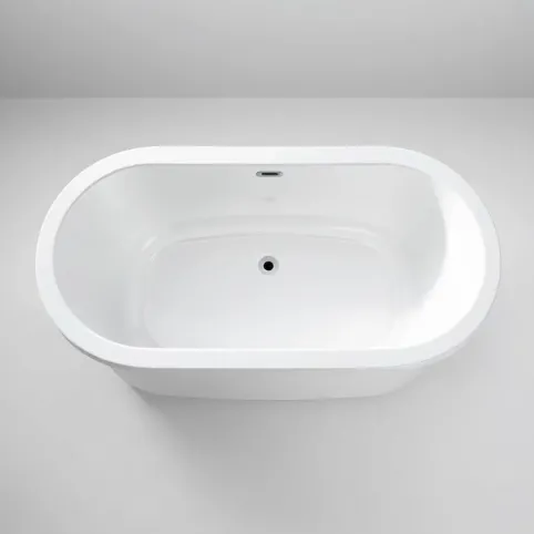 Wanna z odpływem na środku 150x70