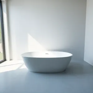 Wanna z odpływem na środku