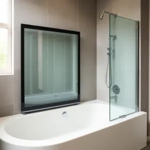 Wanna z parawanem przesuwnym