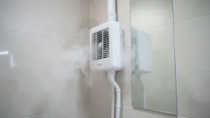 Wentylacja elektryczną w łazience