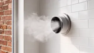 Wentylacja łazienki przez ścianę zewnętrzną