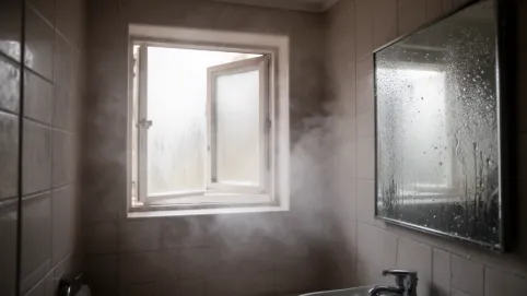 Wentylacja w łazienkach z oknem
