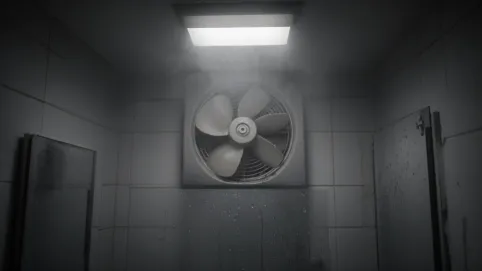 wentylator łazienkowy bez prądu