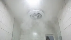 Wentylator łazienkowy sufitowy z czujnikiem wilgotności