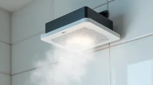 Wentylator łazienkowy z czujnikiem wilgotności