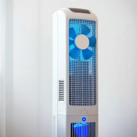 Wentylator pokojowy z chłodzeniem