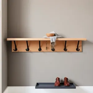 Wieszak ścienny z półką do przedpokoju