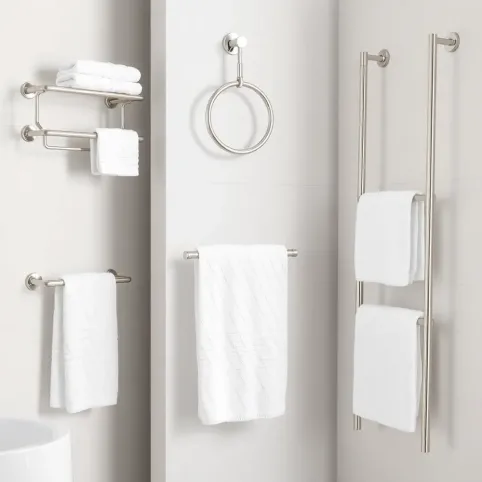 Wieszaki do łazienki na ręczniki