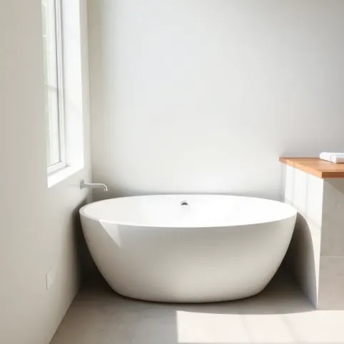 Wygodna wanna do zabudowy