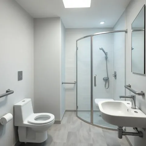 Wyposażenie łazienki dla niepełnosprawnych