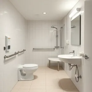 wyposażenie łazienki dla niepełnosprawnych  przepisy