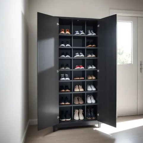 Wysoka szafka na buty do przedpokoju