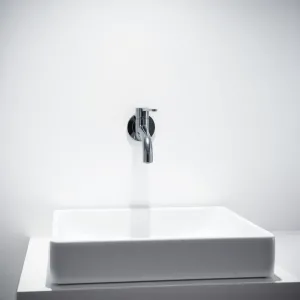 Wysokość baterii umywalkowej ściennej