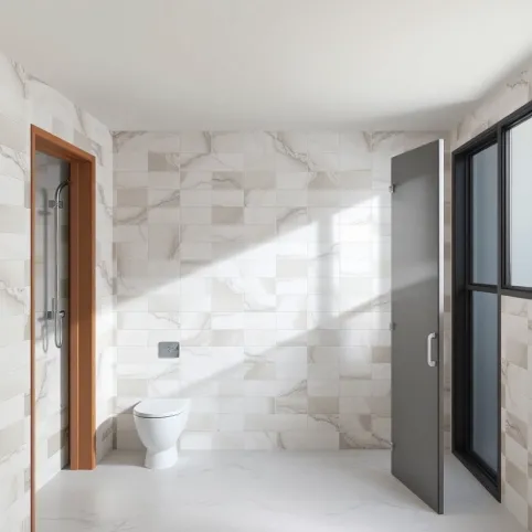 Wysokość płytek w łazienkach