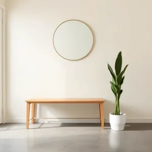 Wysokość siedziska w przedpokoju