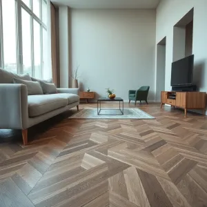 Wzory podłogi w salonie