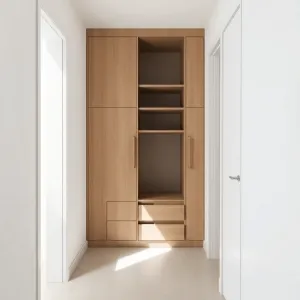 Zabudowa przedpokoju w bloku