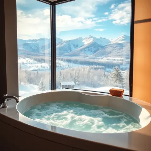 Zakopane wanna z hydromasażem