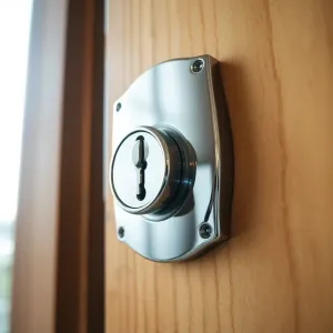 Zamek do drzwi pokojowych z kluczem