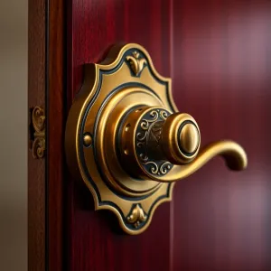 ZAMEK z klamka do drzwi pokojowych