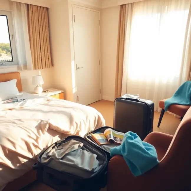 Zmiana pokoju w hotelu