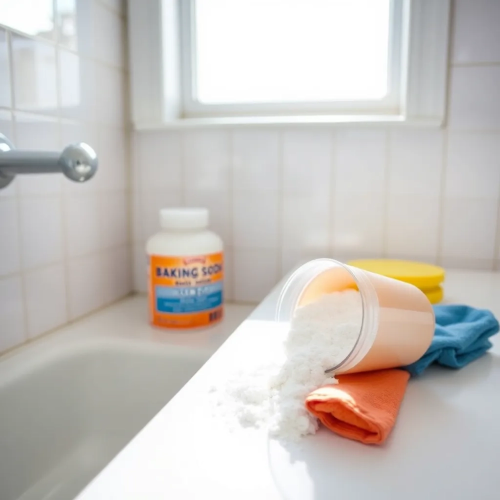 Soda do czyszczenia łazienki