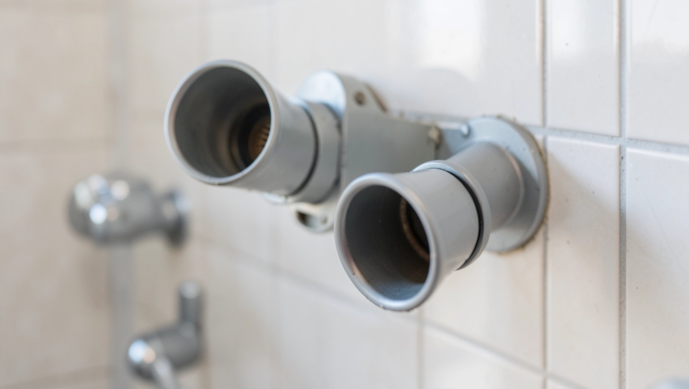 Średnica rury wentylacyjnej wg powierzchni łazienki