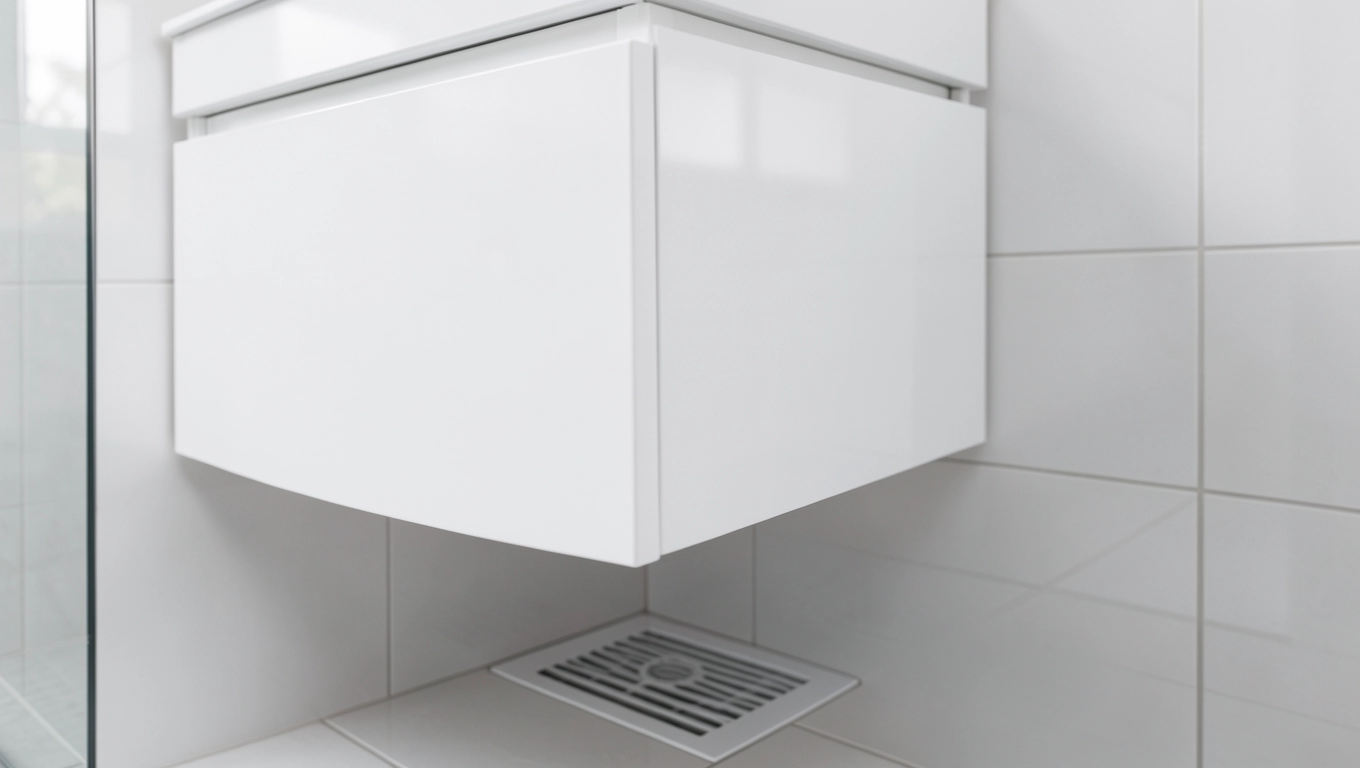 Standardowa wysokość szafki wiszącej łazienkowej