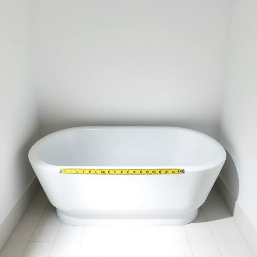 Standardowa wysokość wanny od podłogi