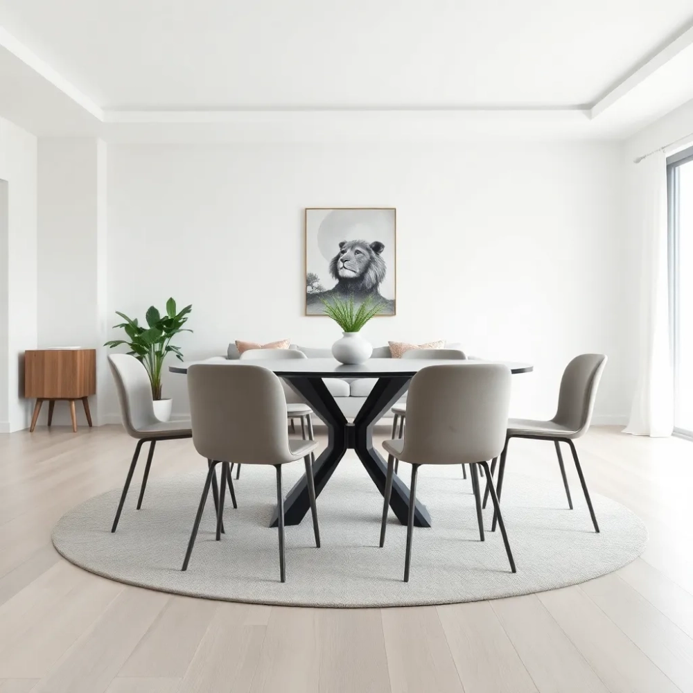 Stoły i krzesła do salonu nowoczesne Agata meble