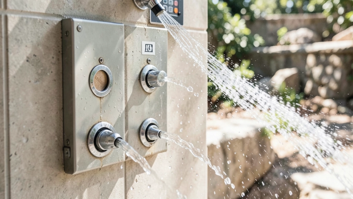 systemy płatnych pryszniców