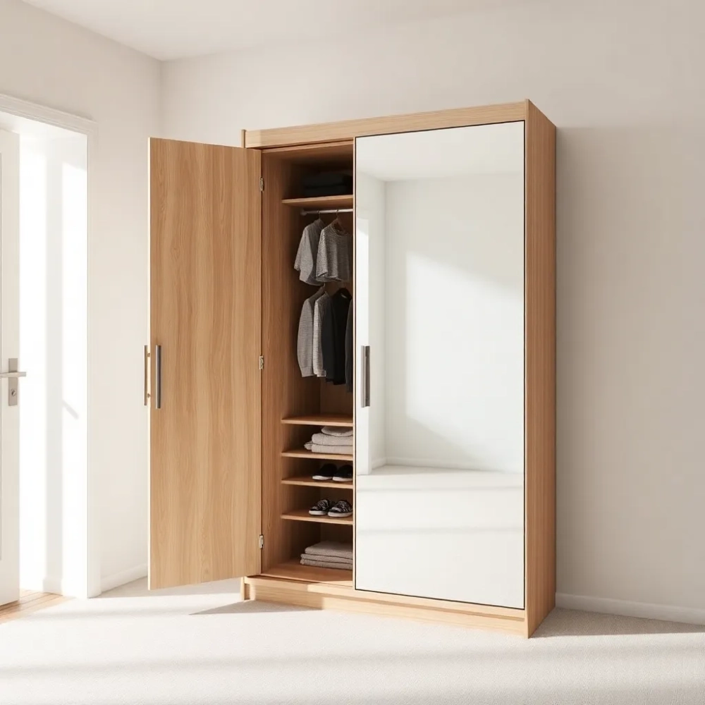 Szafa do przedpokoju z lustrem Agata meble