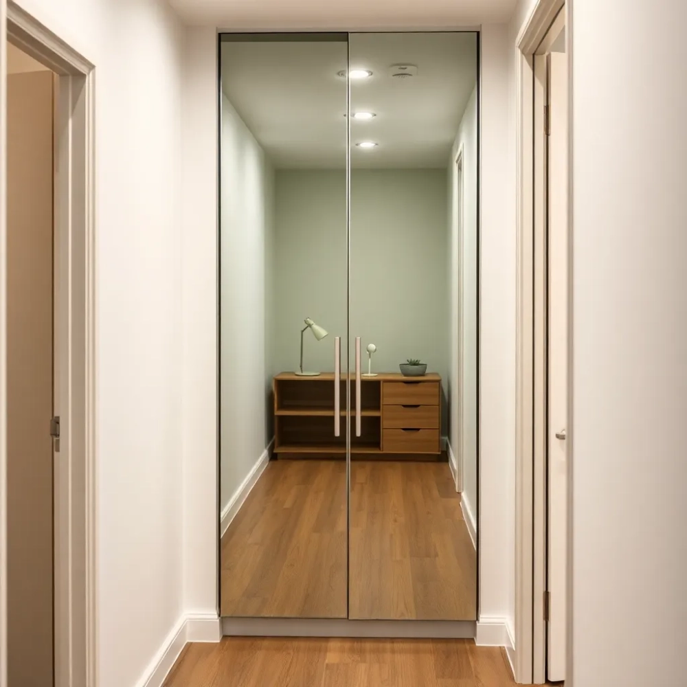 Szafa z lustrem do przedpokoju